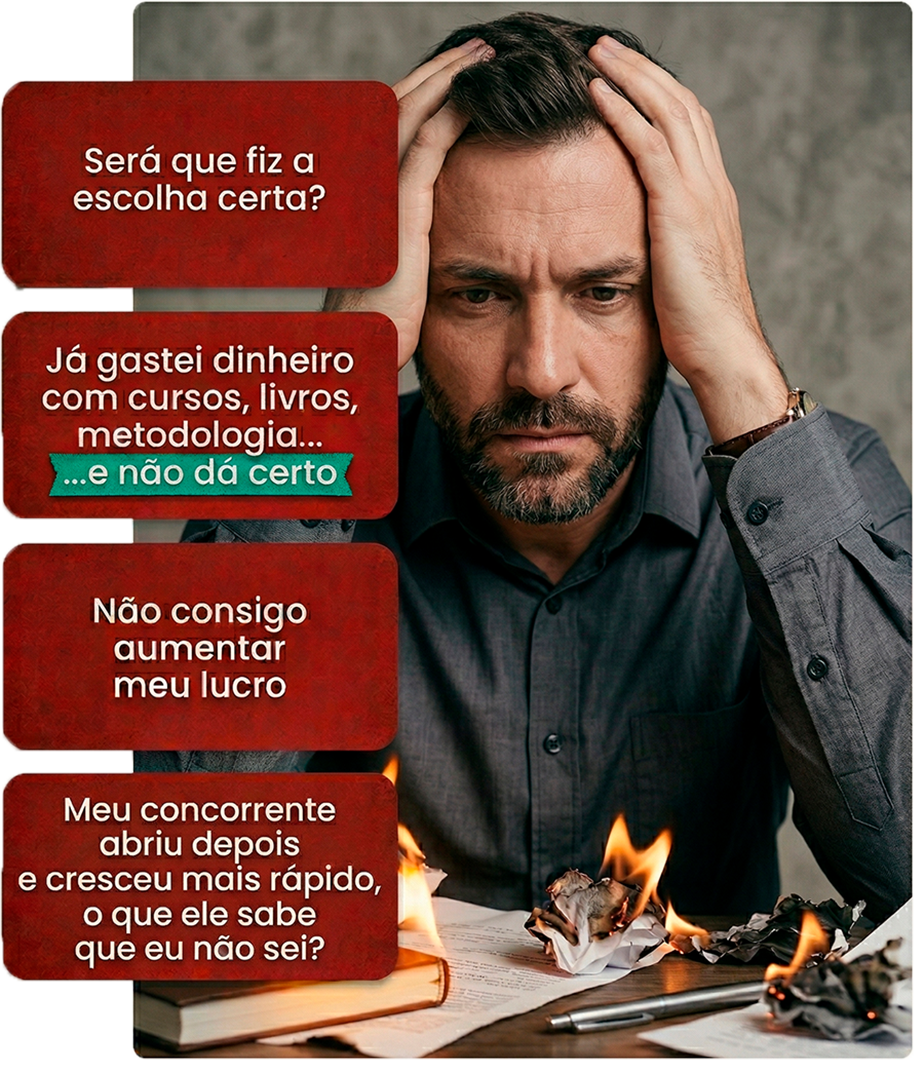 Empreendedor sobrecarregado